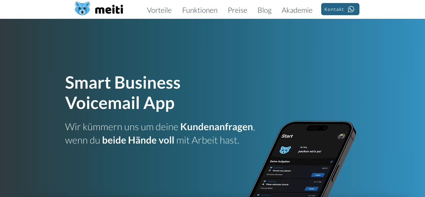 Smart Voicemail Tool Meiti