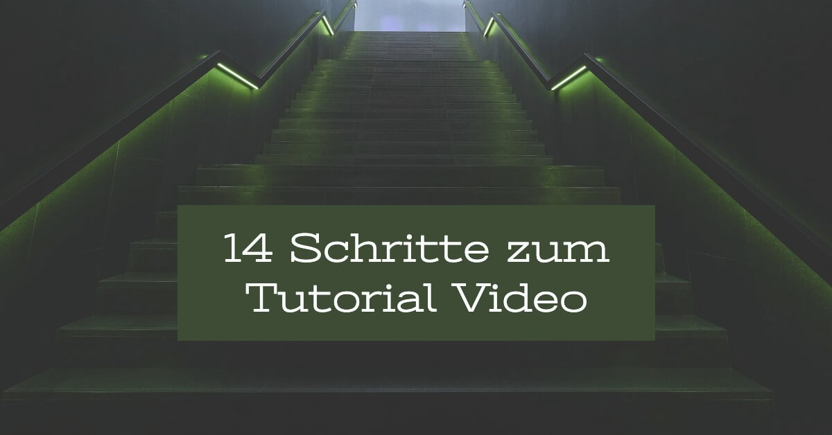 Tutorial Video erstellen 14 Schritte