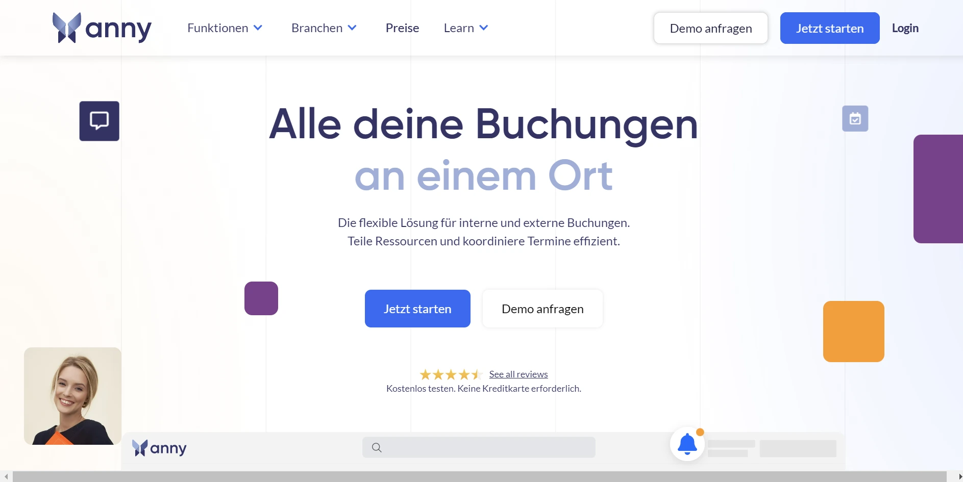 desk sharing software vergleich anny