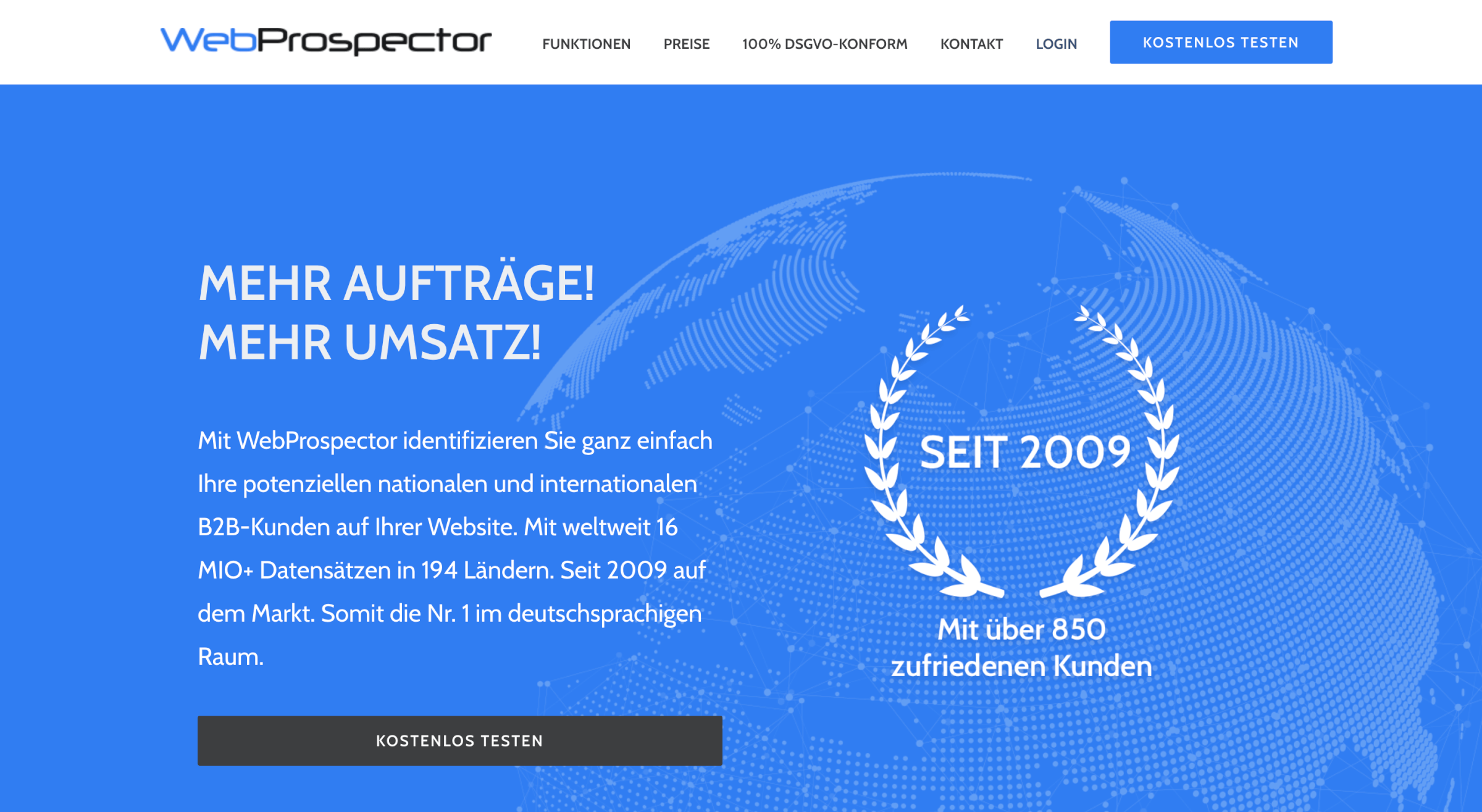 Website Besucher identifizieren WebProspector