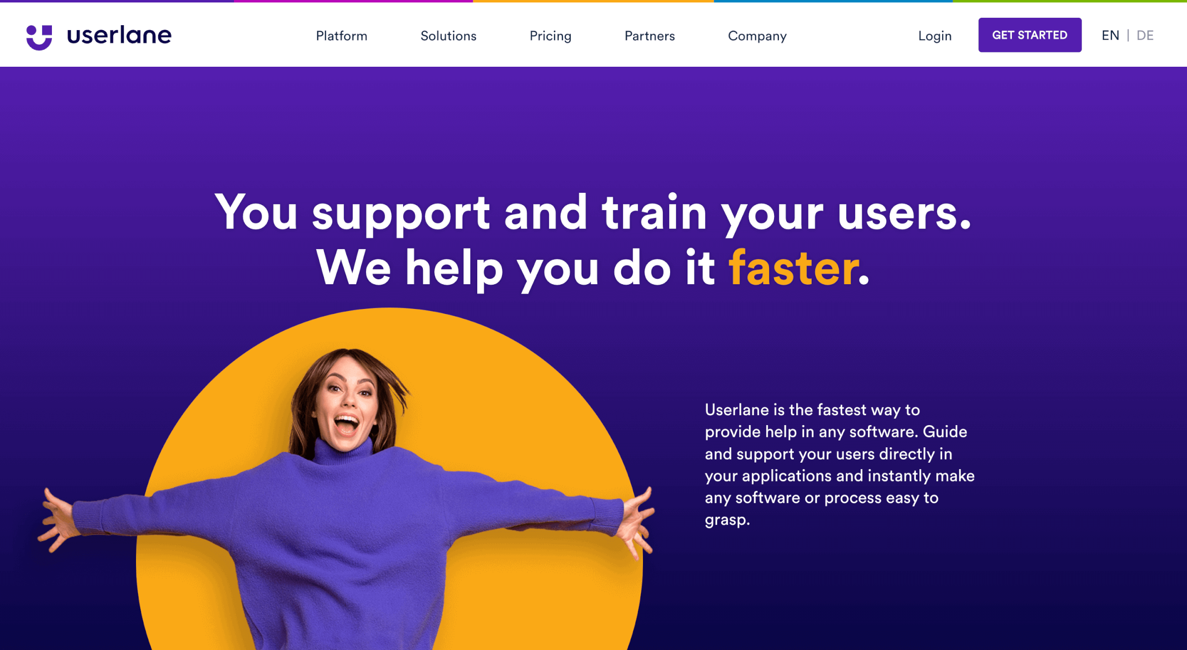 Neue Software einfuehren Userlane