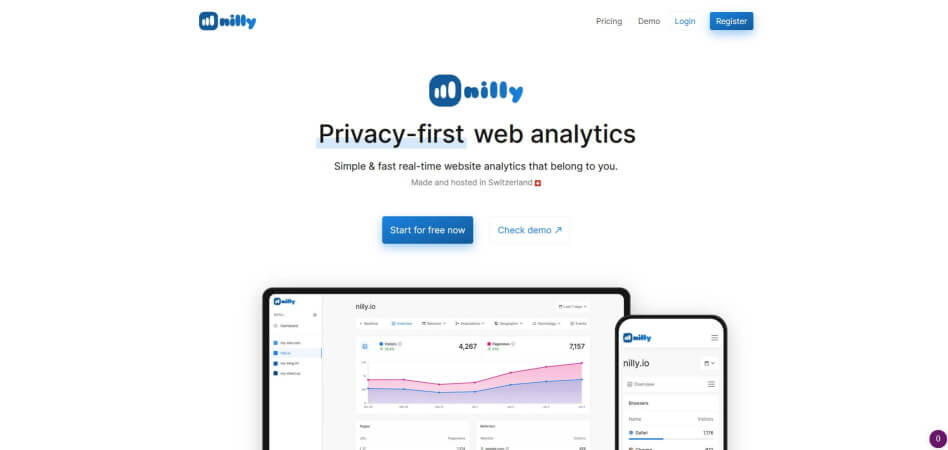 Privacy Friendly Analytics datenschutzfreundliche Analytics datenschutzfreundliches Tracking Google Analytics Alternative Nilly