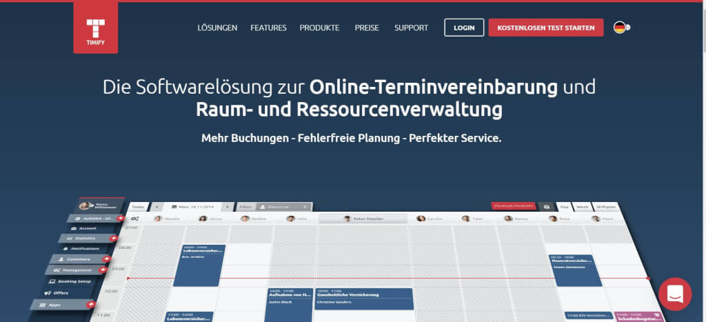 Digital Termin vereinbaren timify