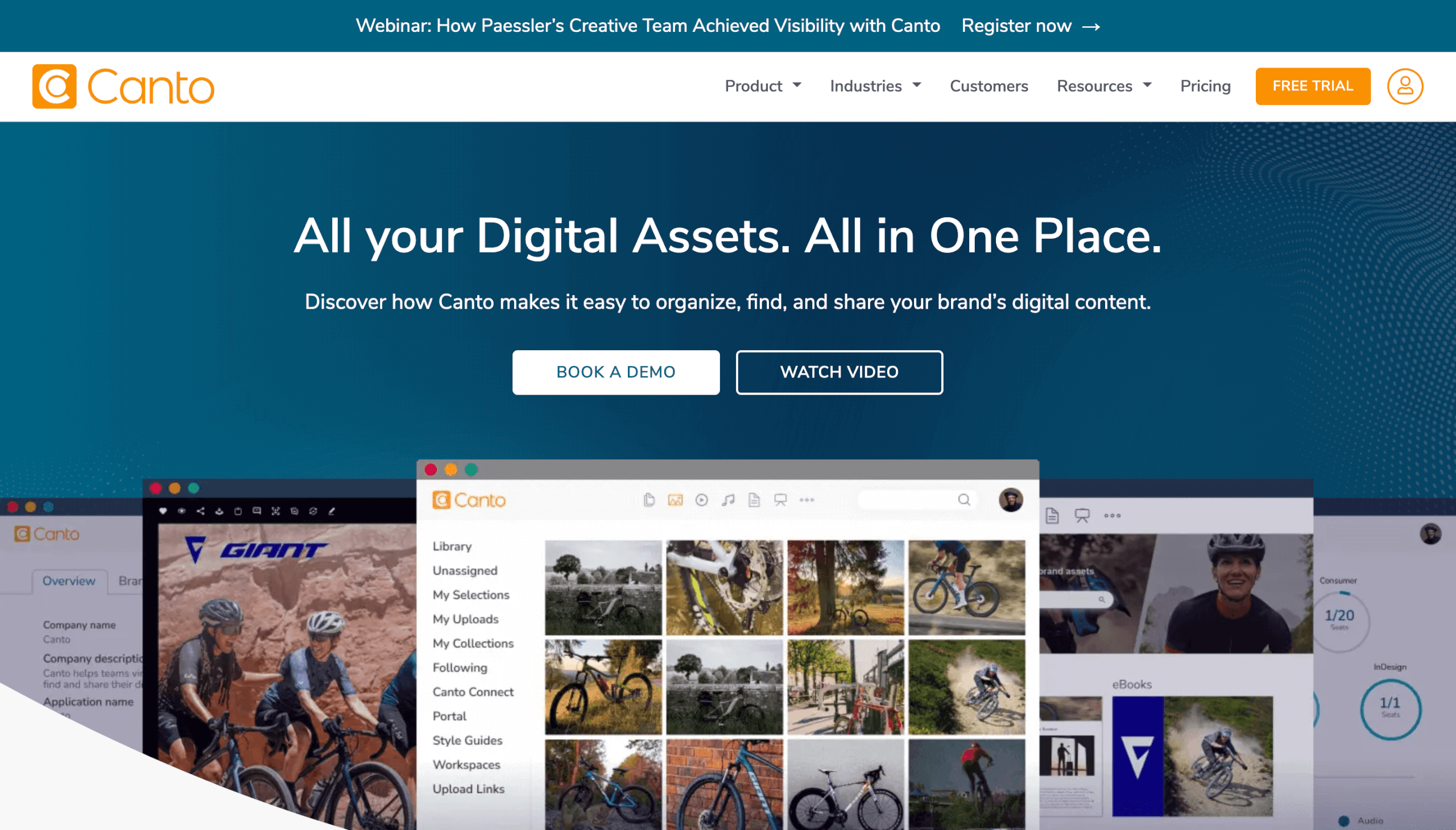 Digital Asset Management Software Canto