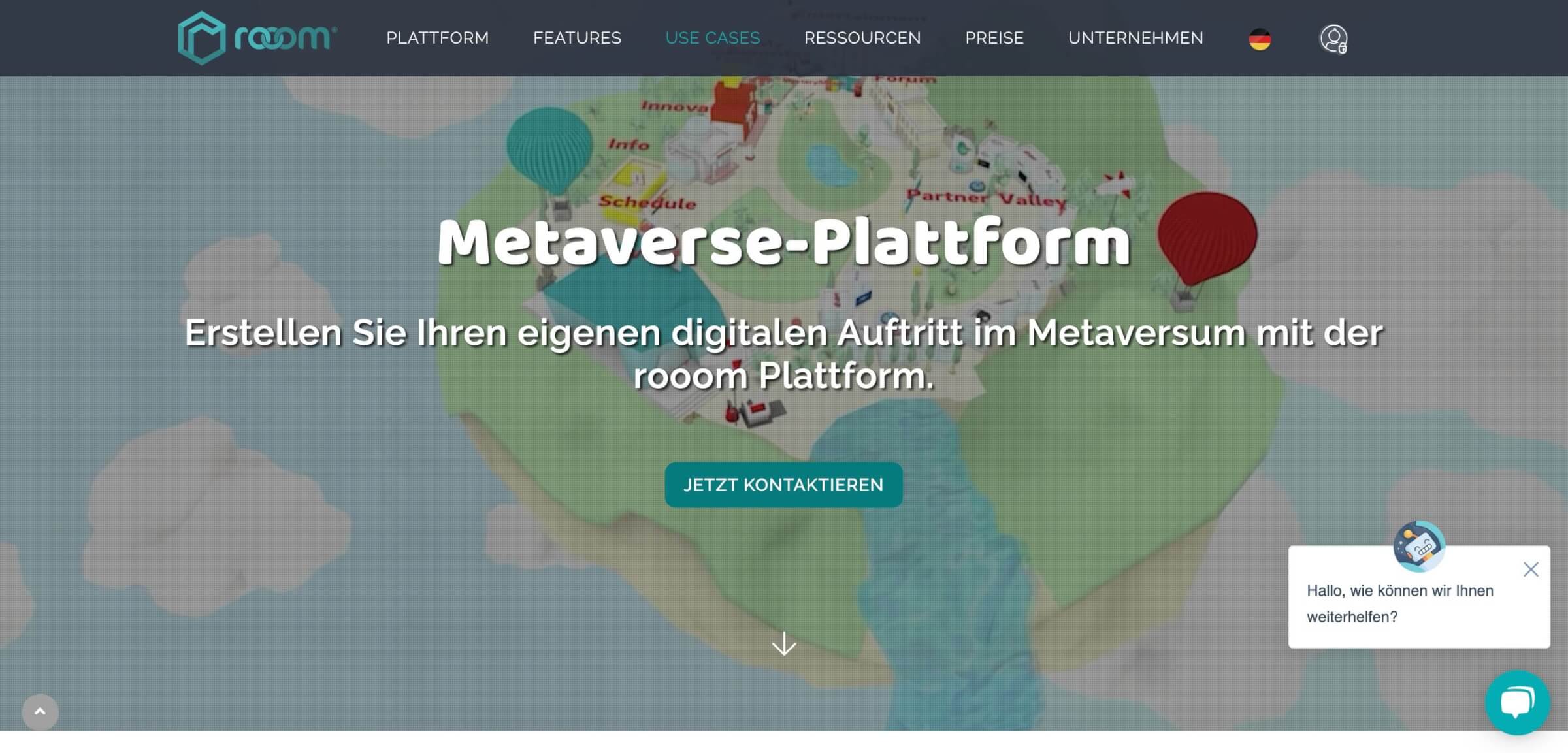 Metaverse Plattform rooom 1