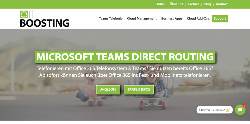 MS Teams IT Boosting Telefon Anbieter Digital Affin