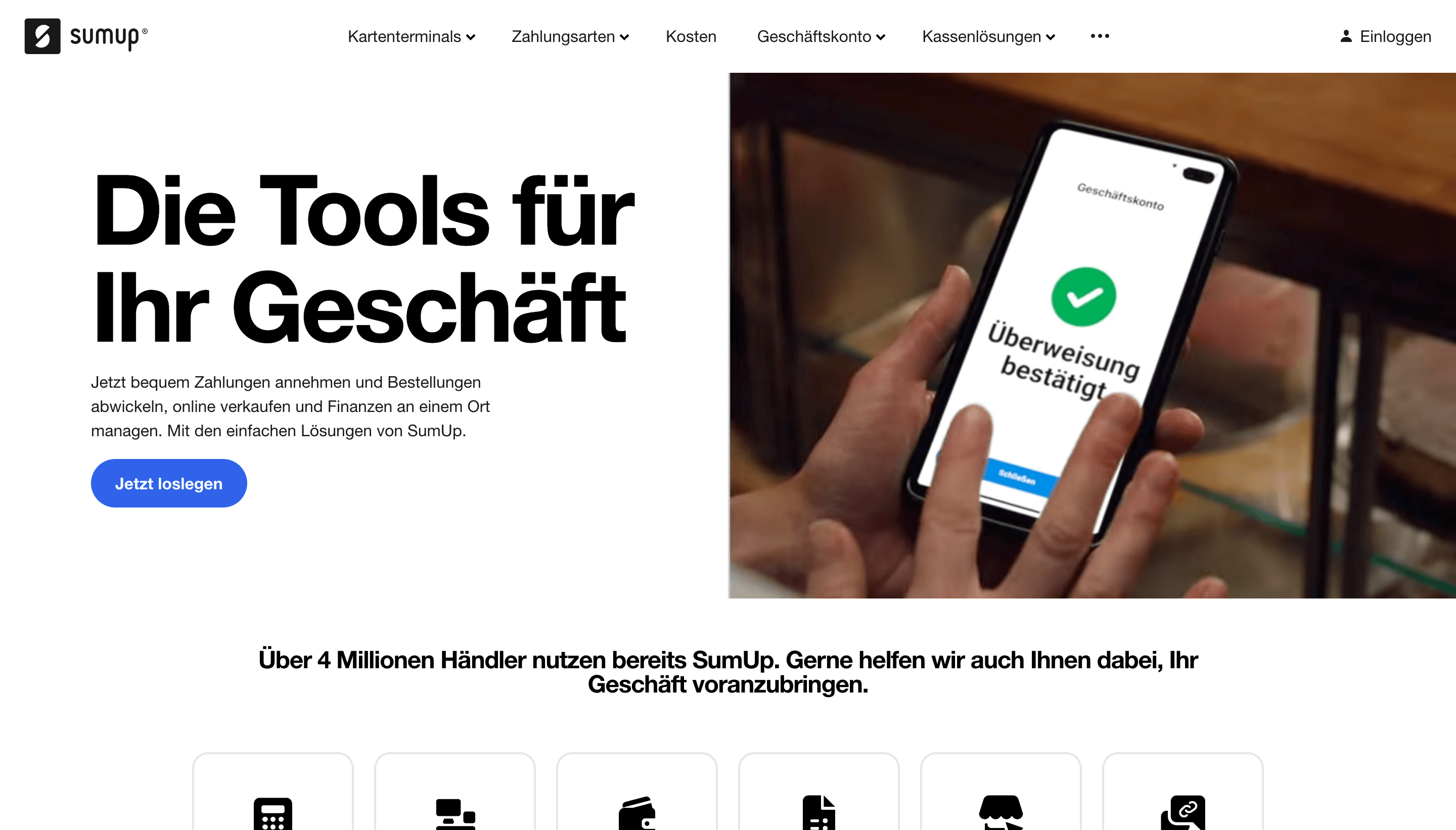 Online Buchhaltung SumUp