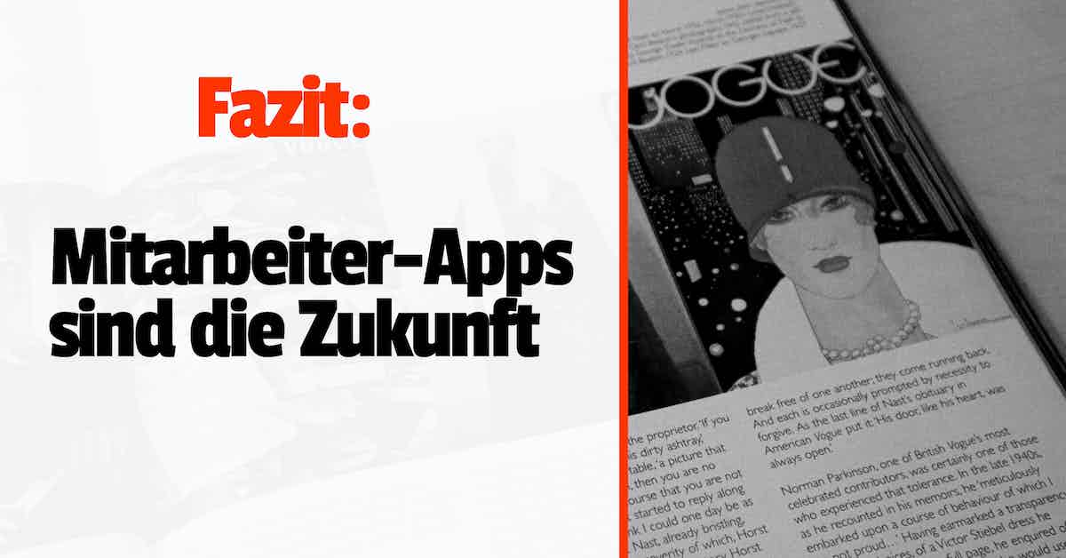 digitale mitarbeiterzeitung digitale mitarbeiterzeitschrift mitarbeiterzeitung digital fazit 1