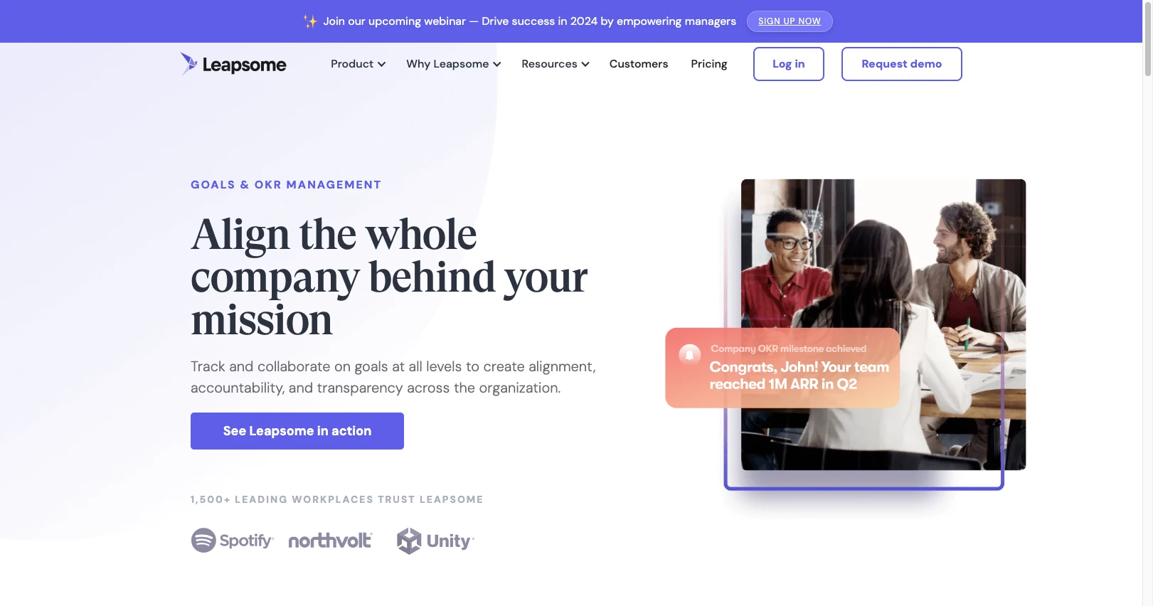Leapsome OKR Digital Affin