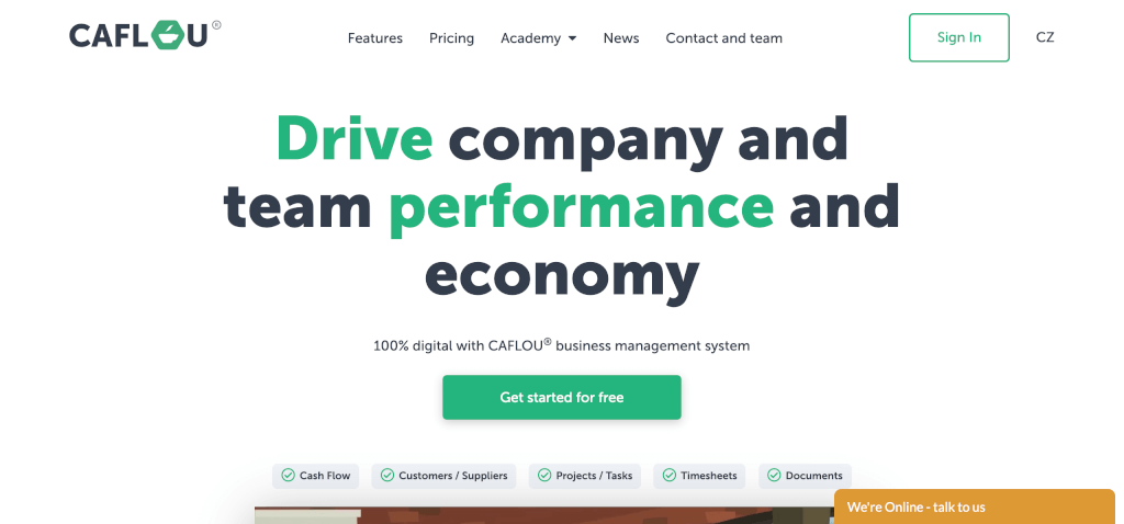 ERP Software CAFLOU