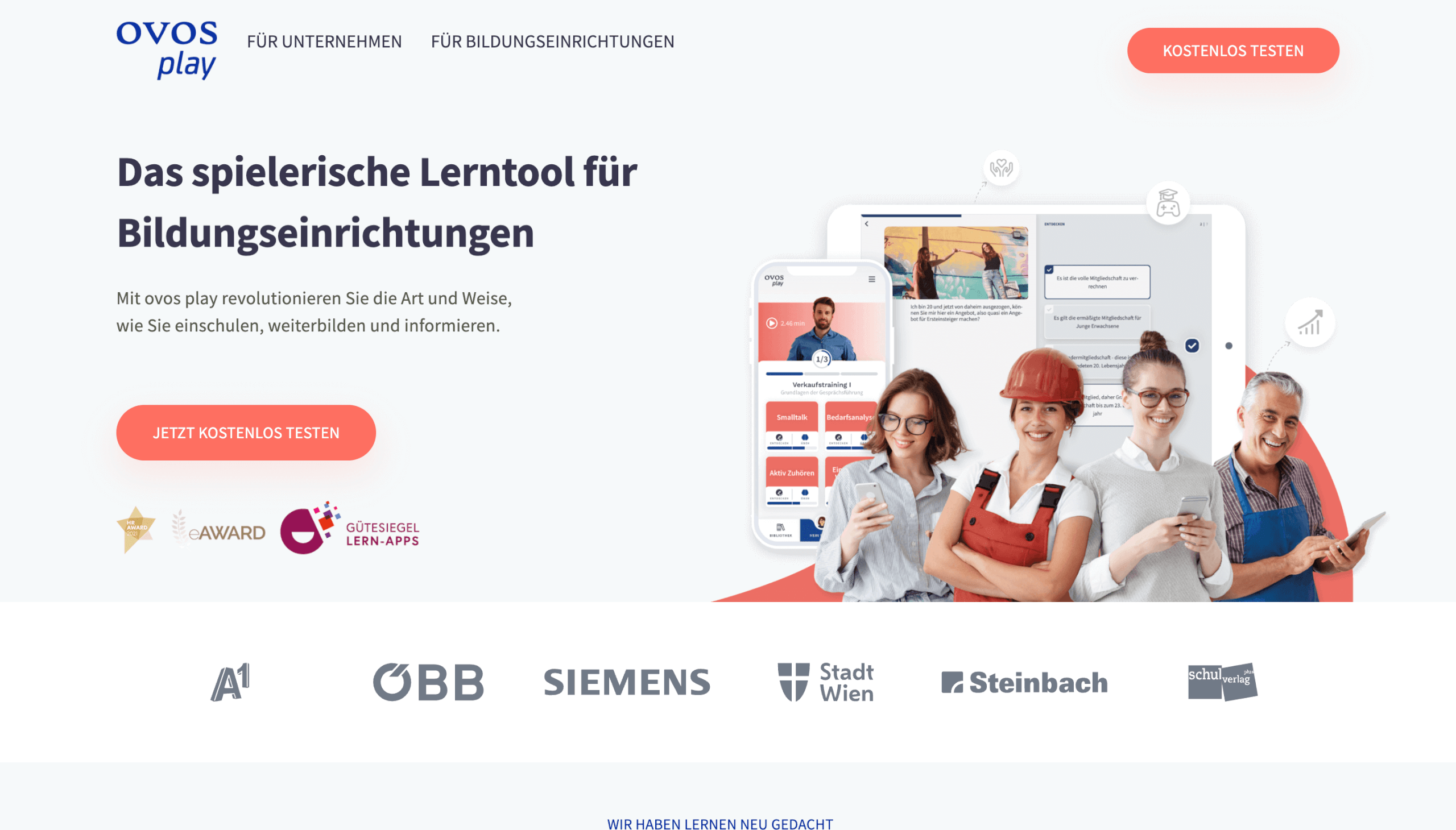 Blended Learning Software ovos play