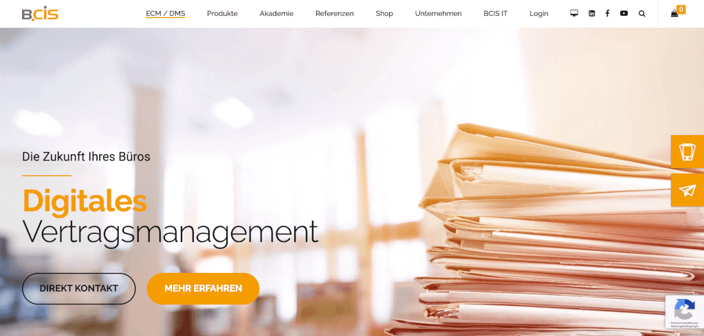 Digitales Vertragsmanagement BCIS