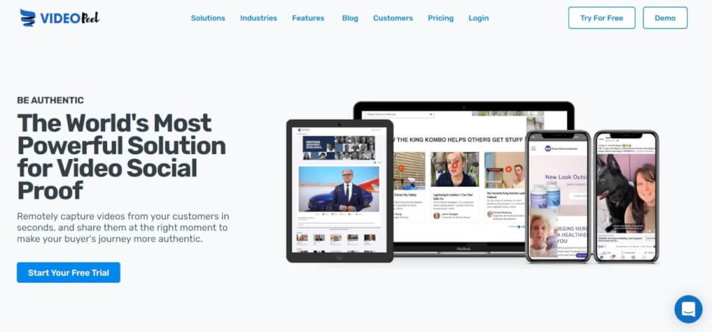 video testimonials video testimonials software video testimonials service video testimonials on website testimonial videos VideoPeel
