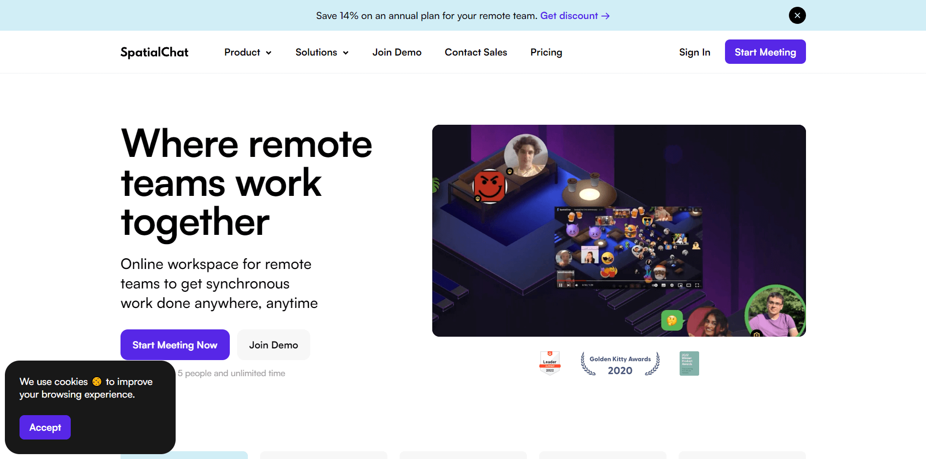 SpatialChat   Collaborative online workspace