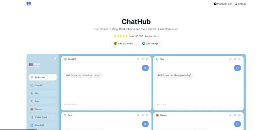 ki chatbots ChatHub