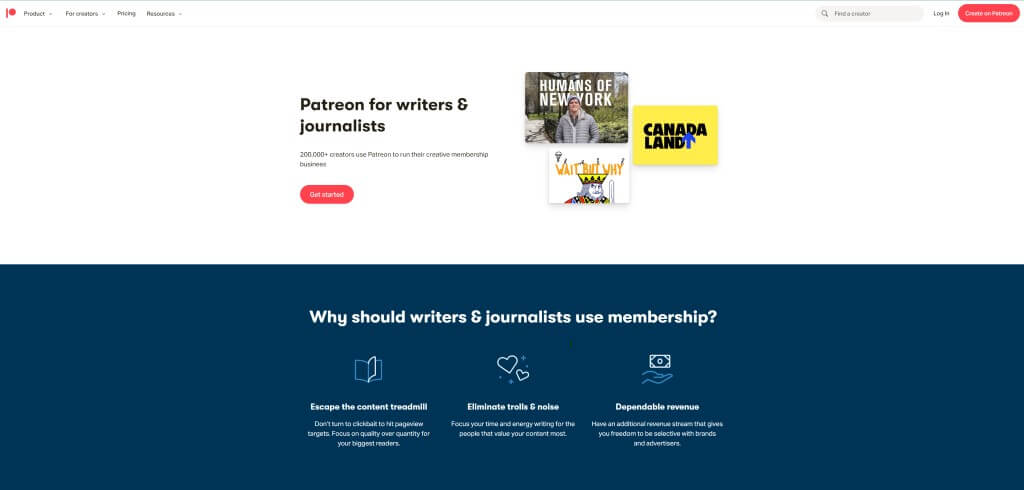 Blog Vermarktung Patreon