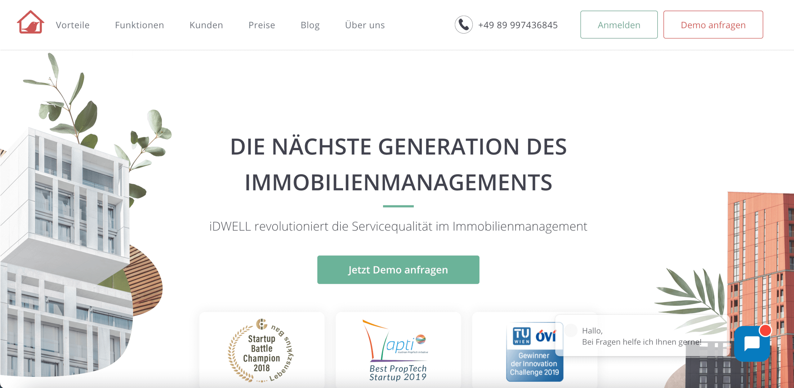 IDWELL Online Hausverwaltung