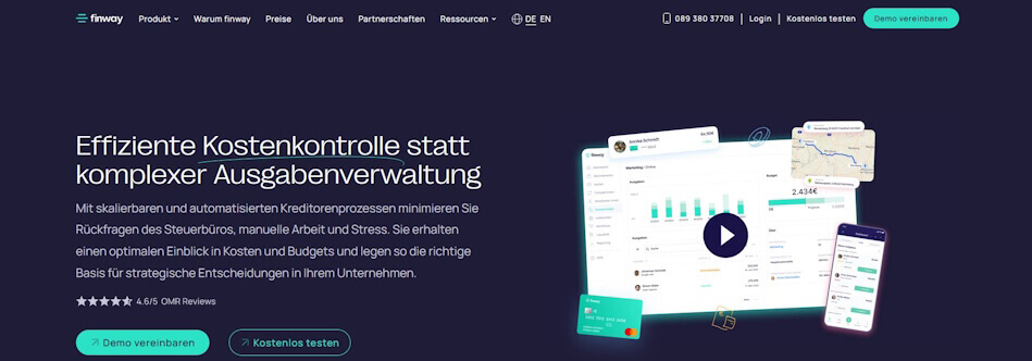 ausgabenmanagement software Finway