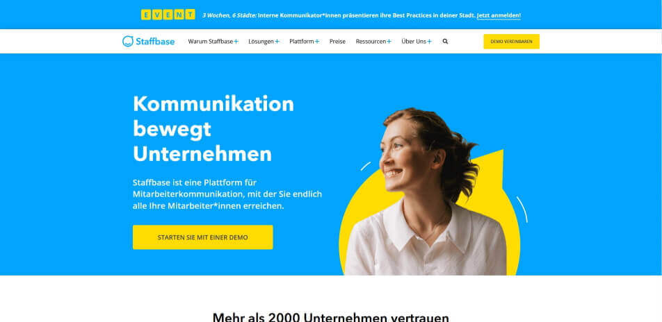 digitale mitarbeiterzeitung digitale mitarbeiterzeitschrift mitarbeiterzeitung digital staffbase