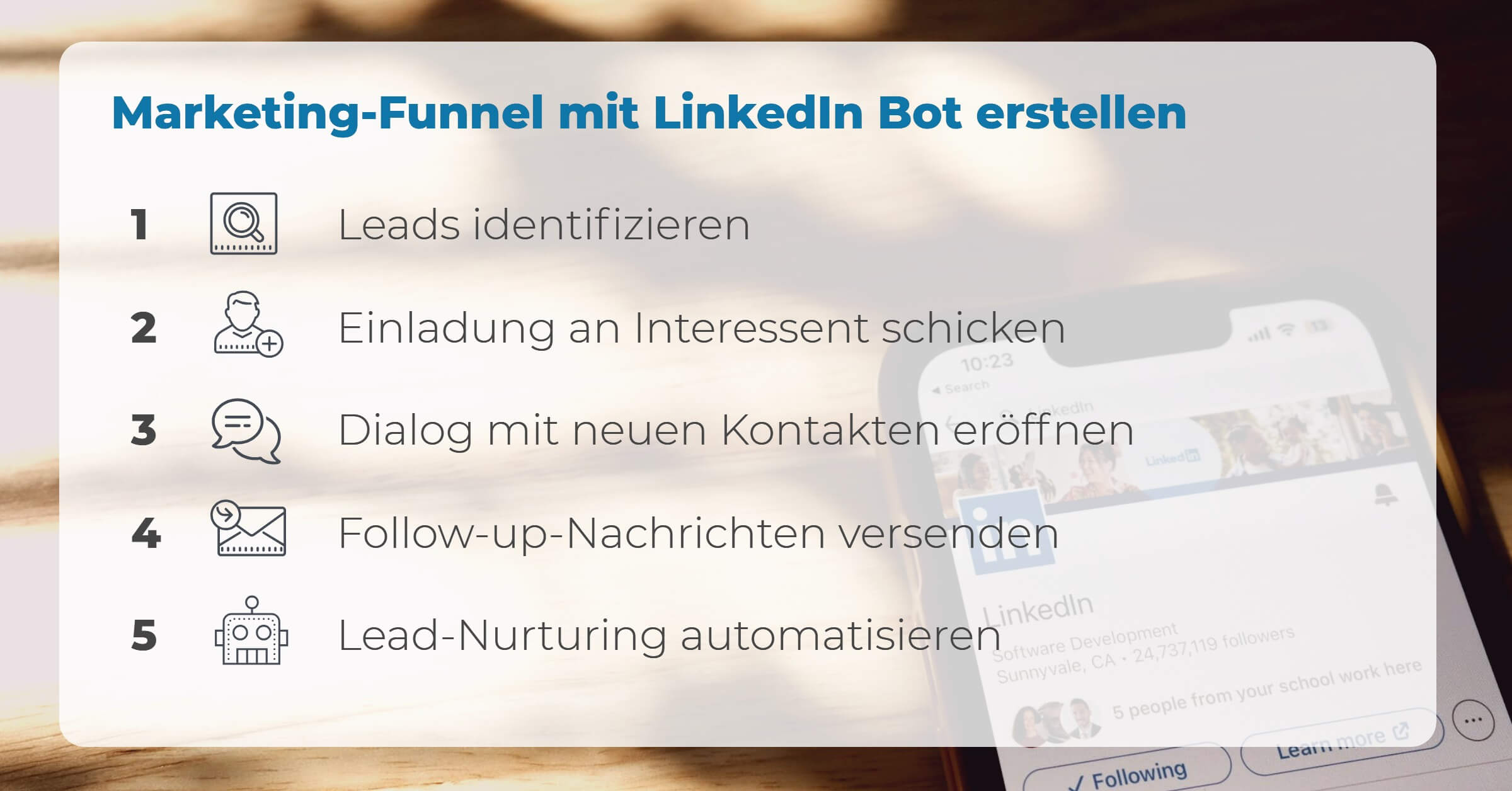 LinkedIn Bot Anleitung