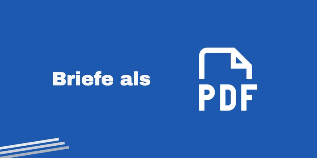 Briefe als PDF   Digitaler Briefkasten