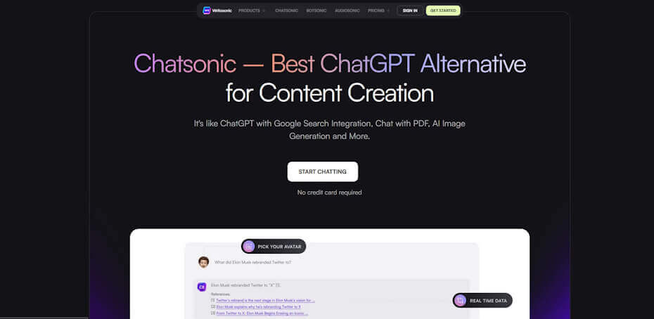 ki chatbots ChatSonic
