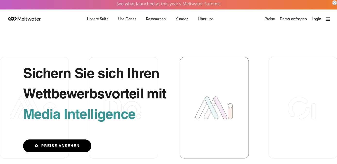 ORM Anbieter Meltwater