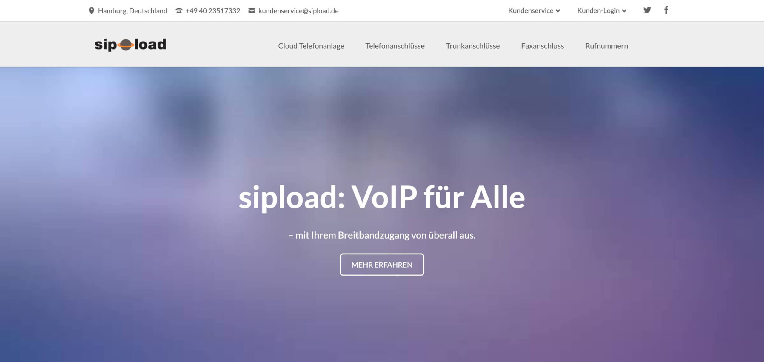 VoIP Telefonie sipload digital affin 1