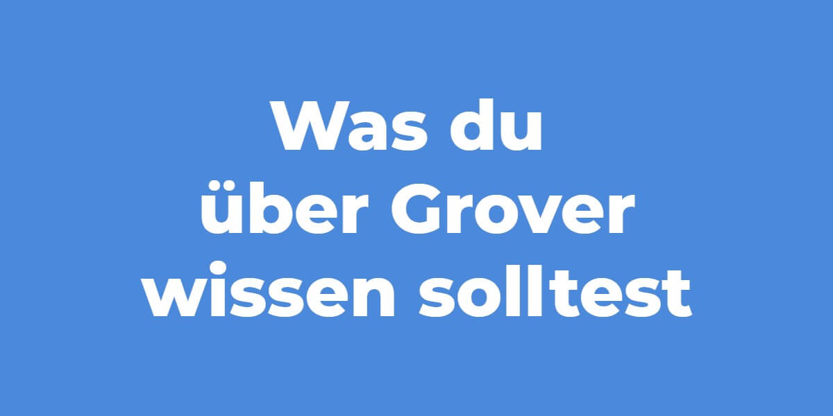 Technik mieten Wissen ueber Grover