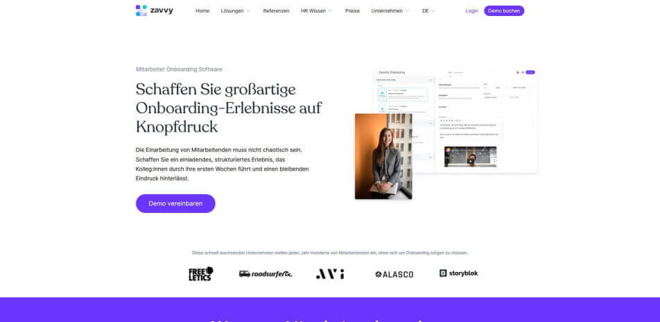 Onboarding Software zavvy