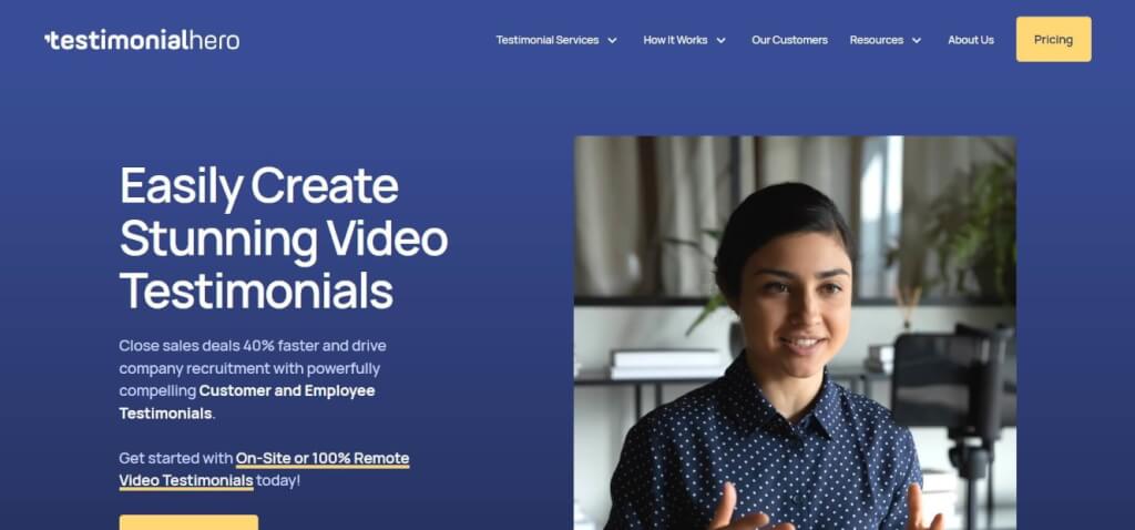 video testimonials video testimonials software video testimonials service video testimonials on website testimonial videos TestimonialHero