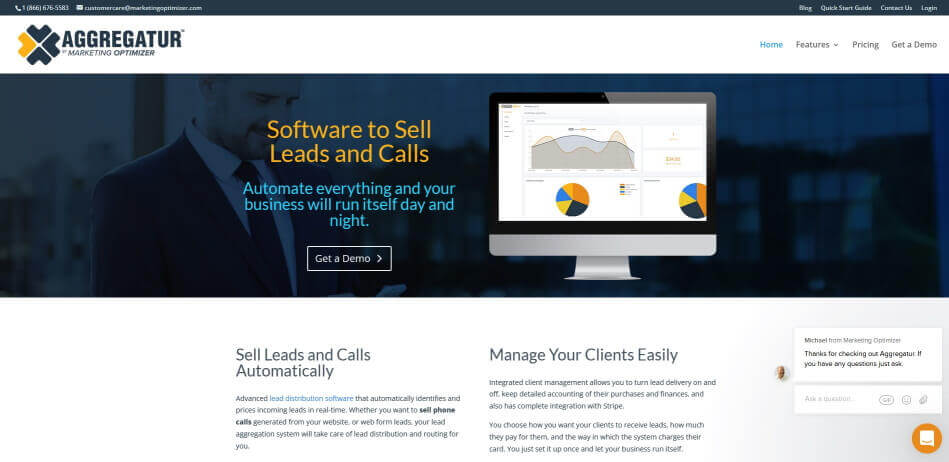lead distribution software Aggregatur
