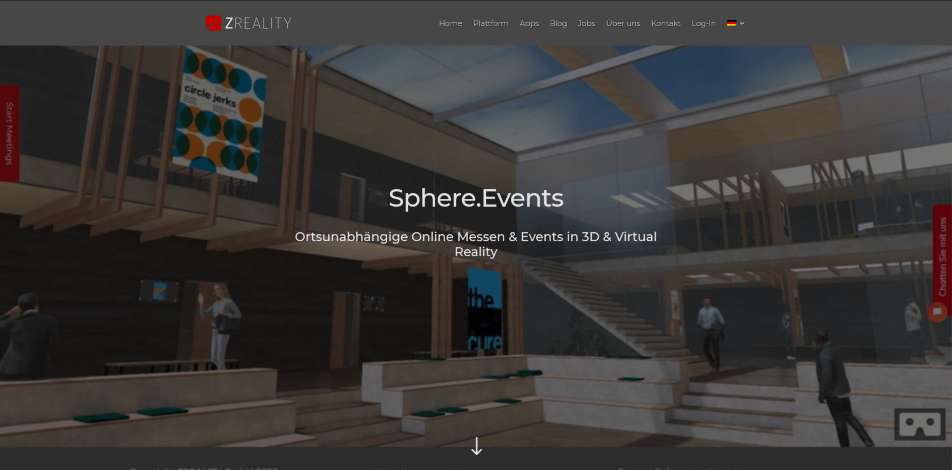 online messe virtuelle messe software zreality