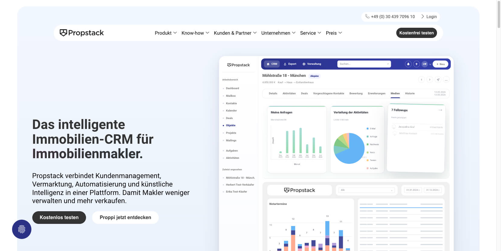 Propstack Immobilien CRM Propstack 08 30 2026 11 21 AM