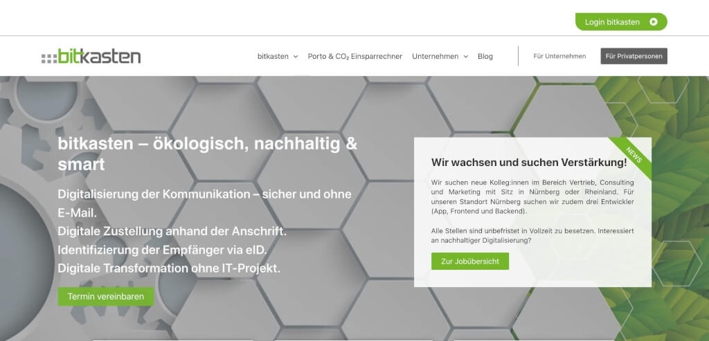 bitkasten Digitalisierung Postzustellung Digital Affin 1