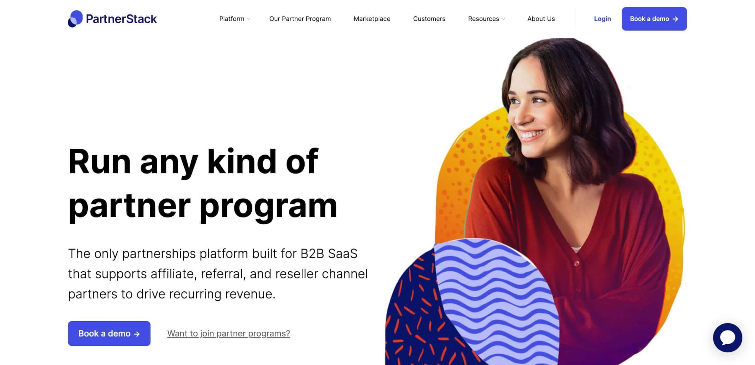 PartnerStack Startseite PRM Software Anbieter 1