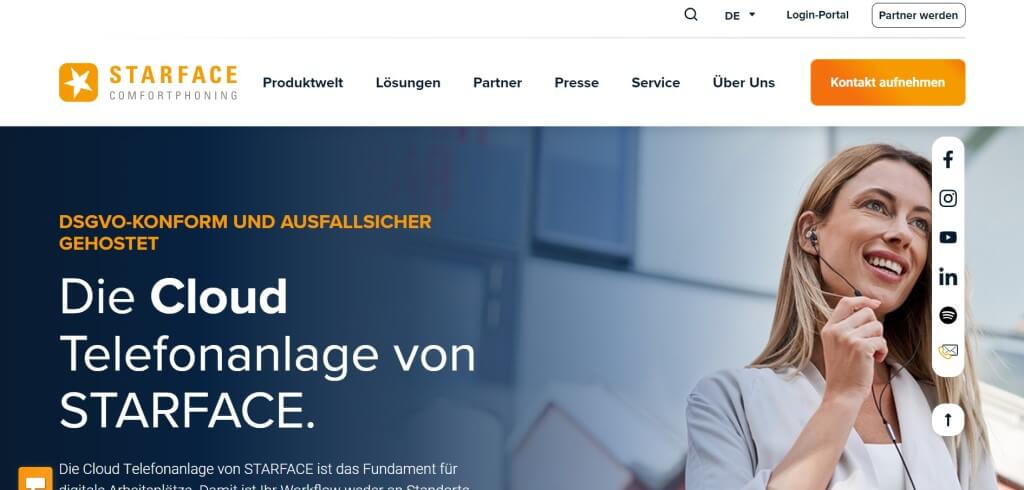 cloud telefonanlage vergleich starface