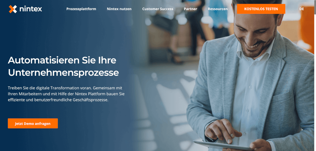 Digitales Vertragsmanagement Nintex