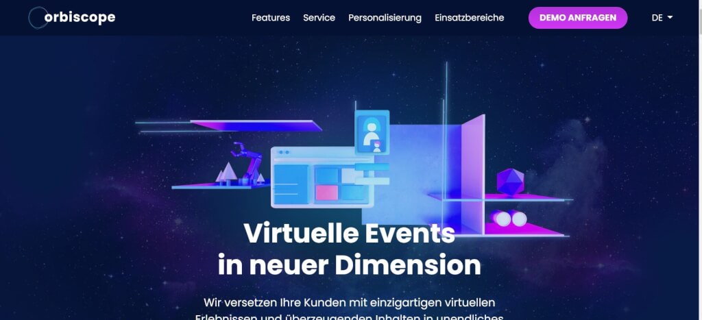 Virtuelle Messen orbiscope 1