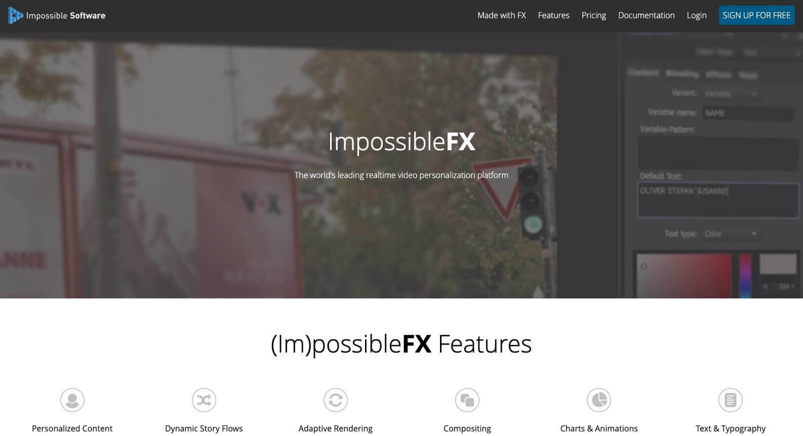 Impossible Software Personalized Video 1