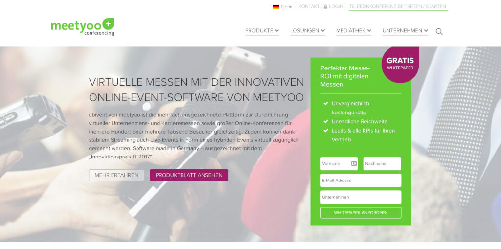 Virtuelle Messen mit meetyoo Digital Affin 1