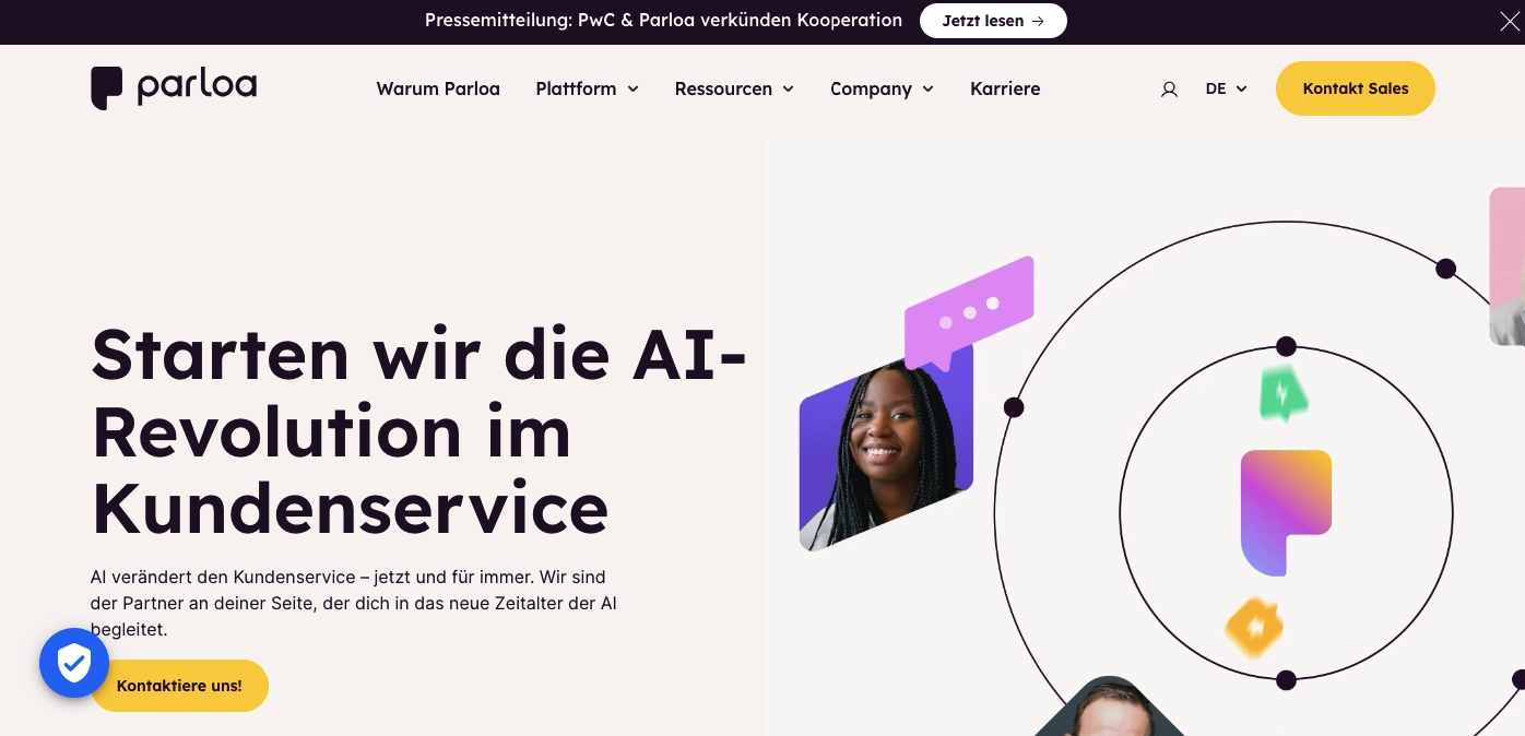 KI Telefonassistent Anbieter parloa