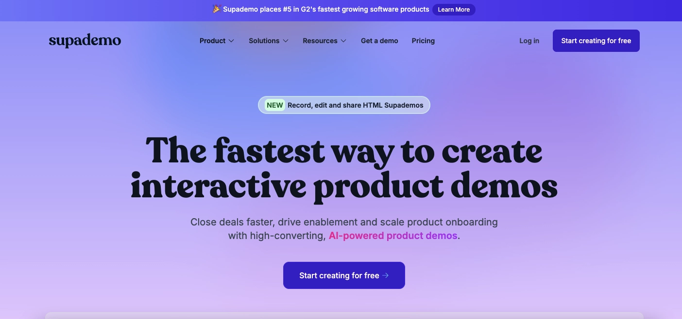 Interaktive Anleitung erstellen Tool Supademo
