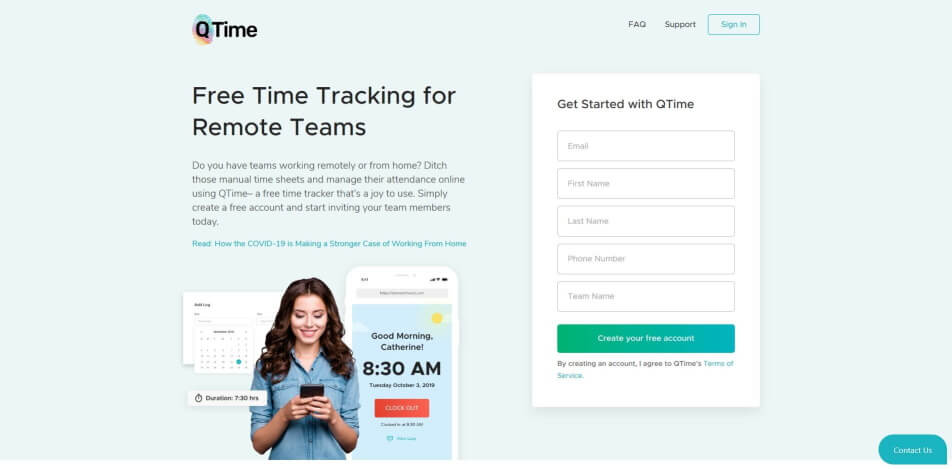 arbeitszeit digital erfassen digitale arbeitszeiterfassung zeiterfassung app digitale stempeluhr QTime