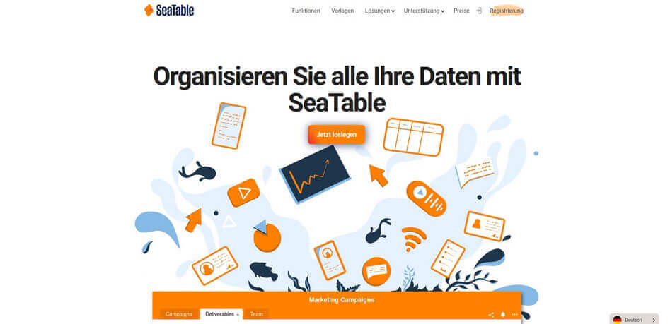 personalverwaltung software SeaTable