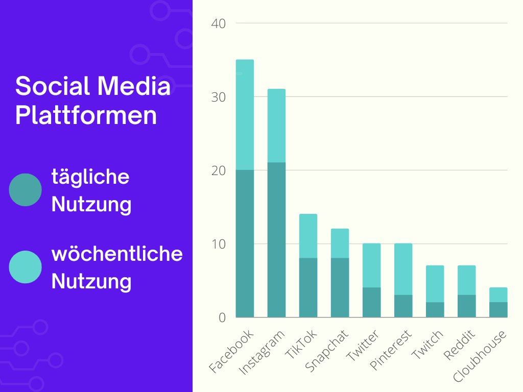 internetnutzung statistik Social Media