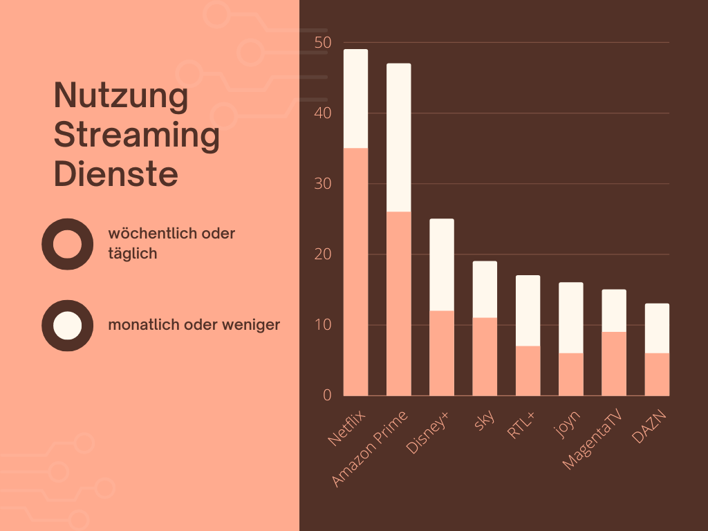 medienkonsum statistik streamingdienste