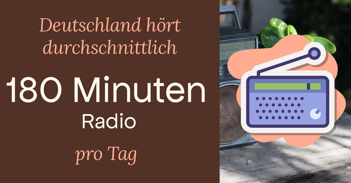 mediennutzung statistik radio 2
