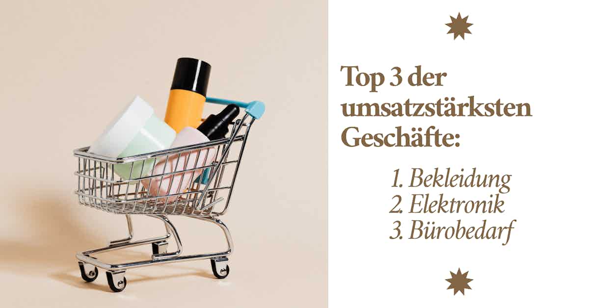 online shopping statistik umsatzstaerkte geschaefte