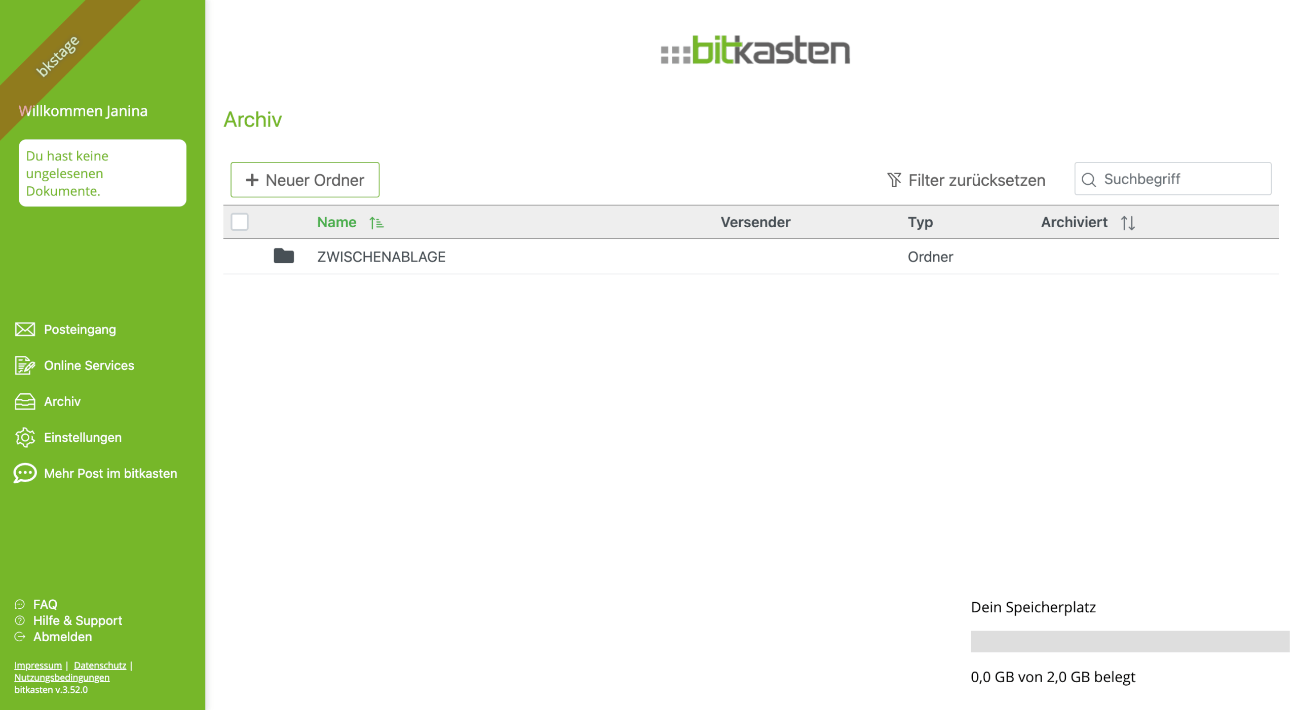 bitkasten Archiv